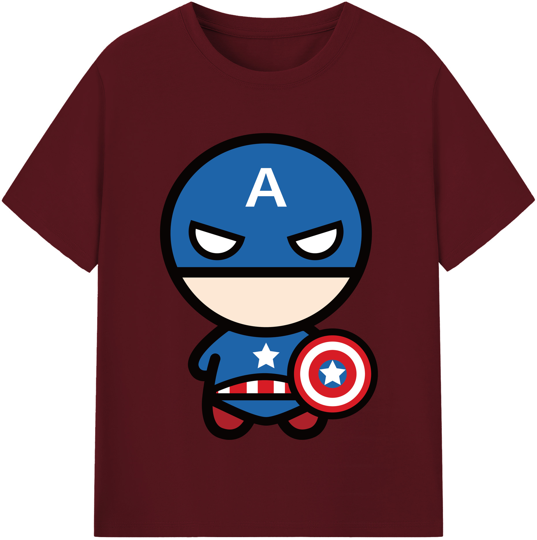 （画像用） アベンジャーズ The Avengers 綿100％半袖Tシャツ（フロントプリント）